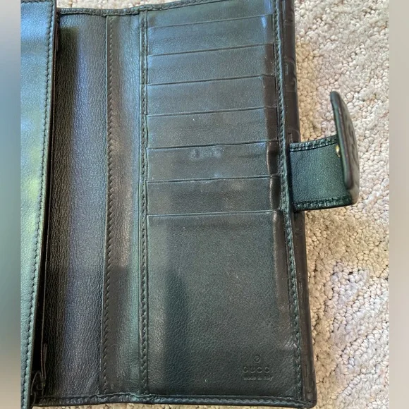 Gucci Guccissima Leather Continental Wallet - Picture 7 of 11